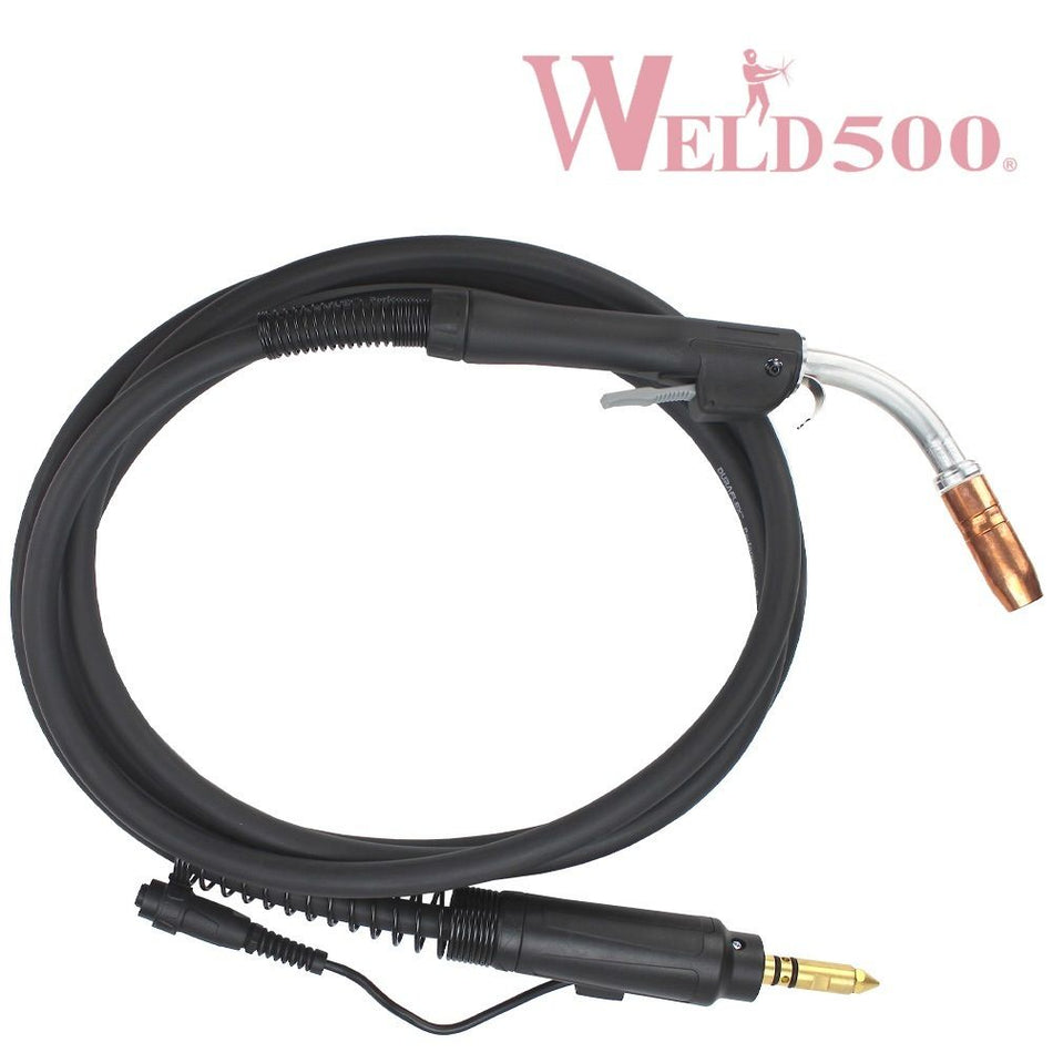 PISTOLA MIG TIPO TREGASKISS 400A 15 FT CONECTOR TIPO MILLER