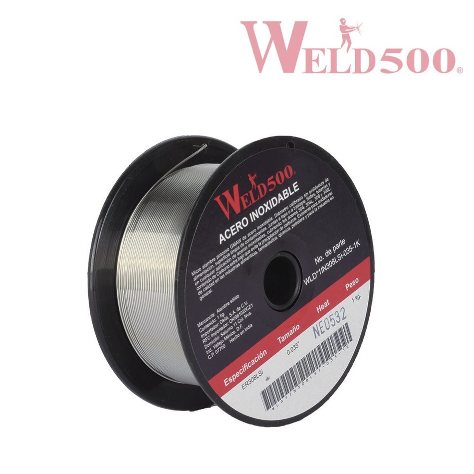 MICRO ACERO INOXIDABLE TIPO 308LSI .035" 1 KG