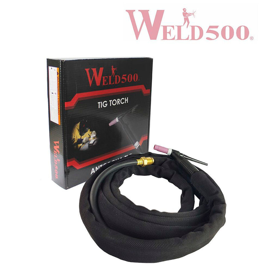ANTORCHA TIG 200 AMP 12.5 FT FLEX C/VALV ENF/AIRE UN CAB