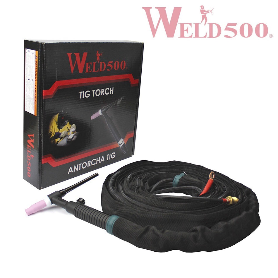 ANTORCHA TIG 200 AMP 25 FT C/VALV ENF/AIRE
