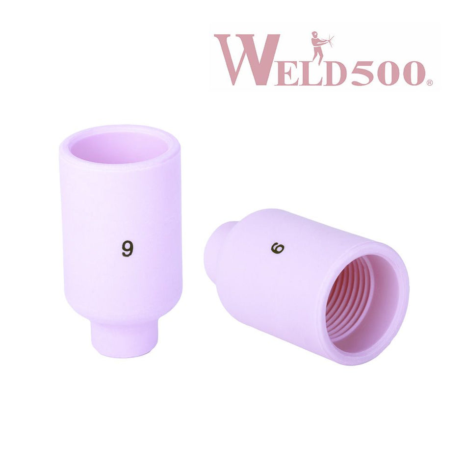 BOQUILLA ALUMINA PARA GAS LENS CHICO 3/8" #6 PARA 17/18/26