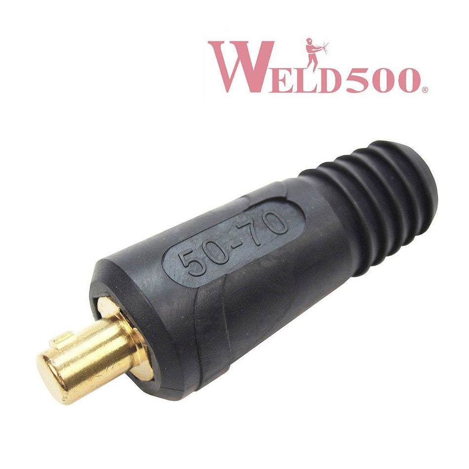 CONECTOR MACHO TIPO DINSE 70