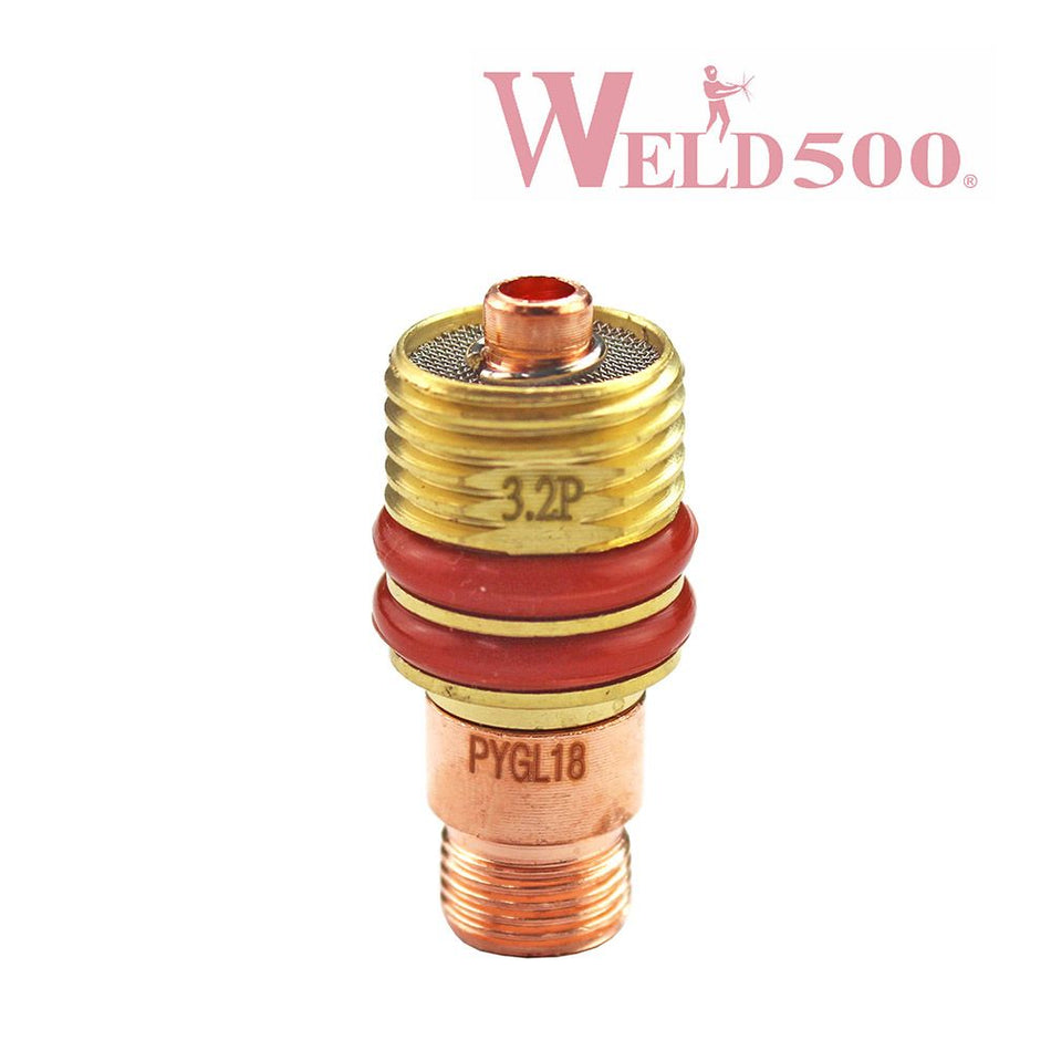 GAS LENS ESP. P/BOQUILLAS PYREX 1/8''