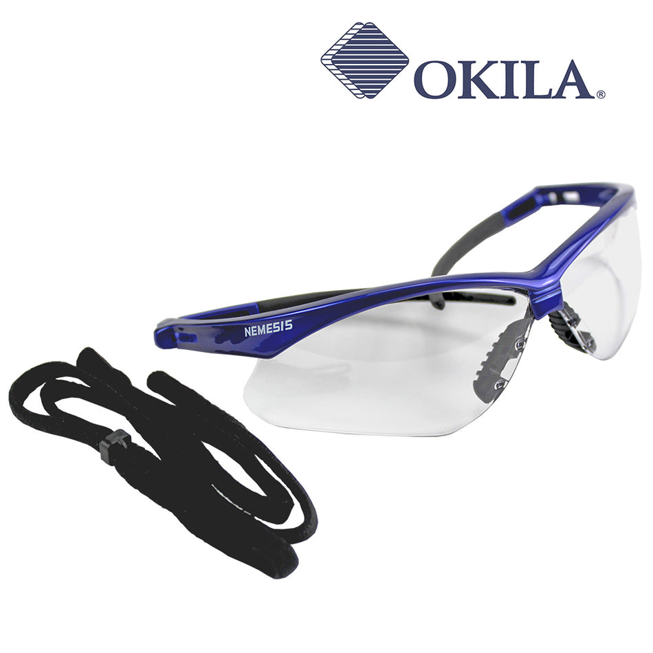 LENTE NEMESIS AZUL METALICO / ANTIEMP., CLARO
