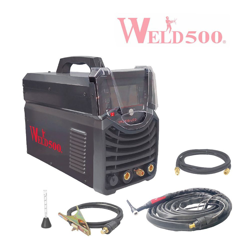 MAQUINA PARA SOLDAR TIG 250AMP DC PULSE LCD