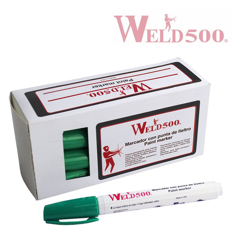 MARCADOR PUNTA DE FIELTRO VERDE CON CLIP