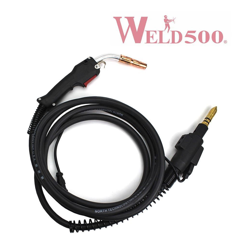 PISTOLA MIG TIPO TWECO 200 AMP 15 FT CONECTOR TIPO MILLER